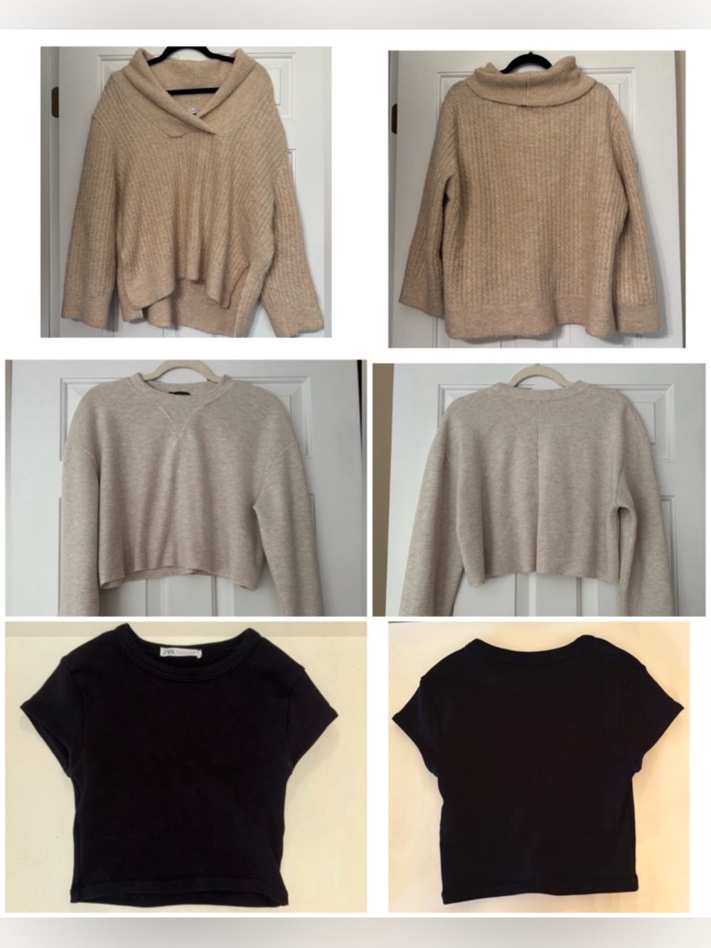5 ZARA Tops Bundle!